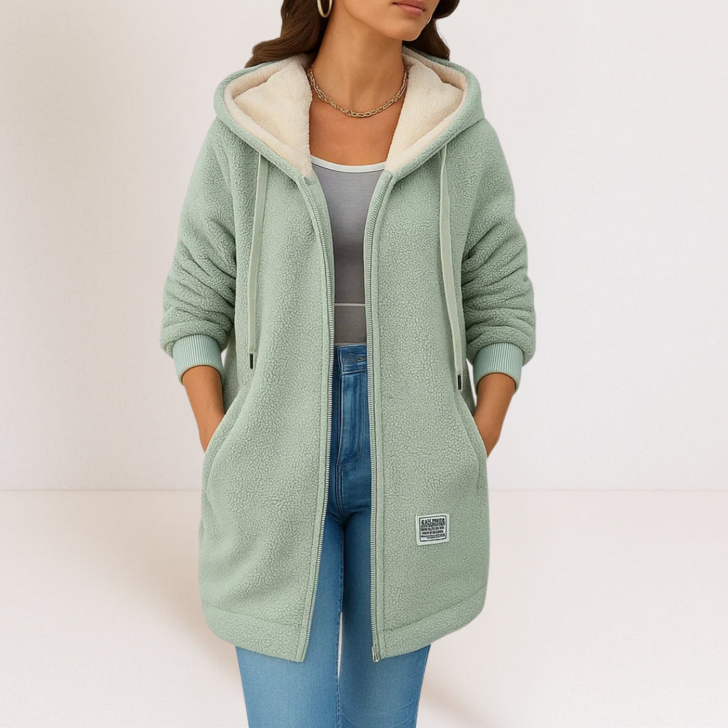 Marceline | Chaqueta cálida y cómoda con capucha