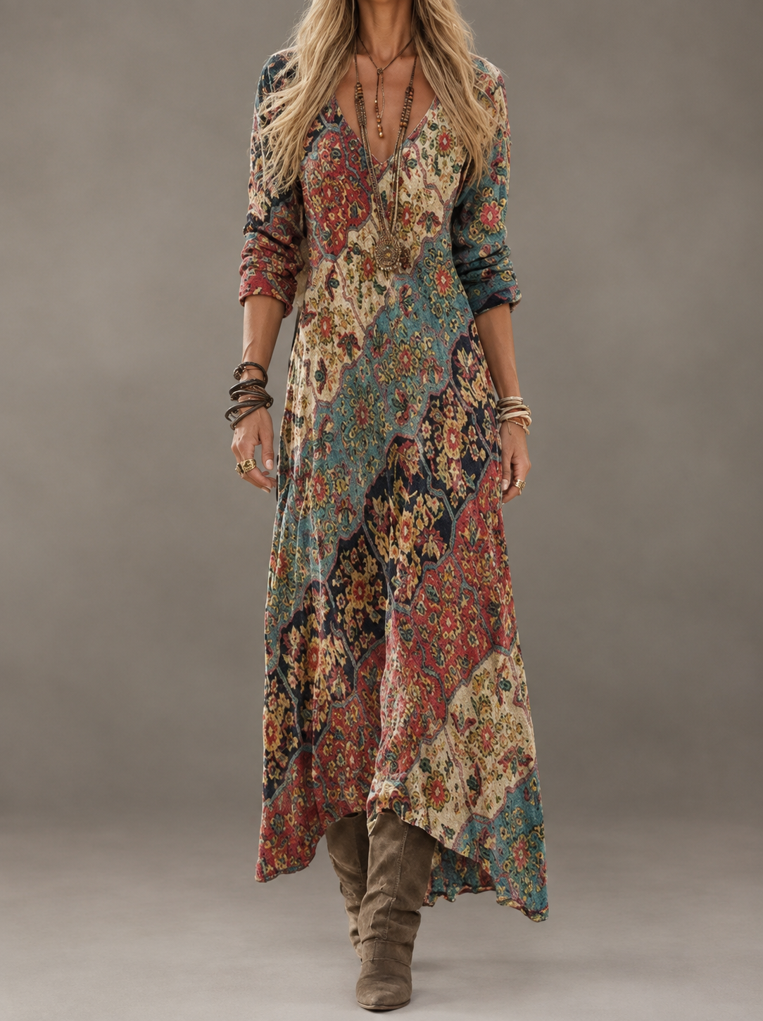 Lydia | Vestido femenino fluido de corte relajado