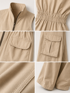 Ursula™ Utility Cargo Jumpsuit