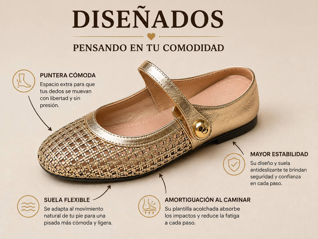 Alba™ | Bailarinas de Verano Elegantes