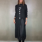 Laluna® | Conjunto elegante completo (Jersey largo + vestido)
