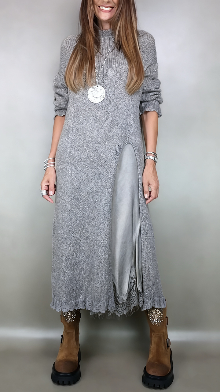 Laluna® | Conjunto elegante completo (Jersey largo + vestido)