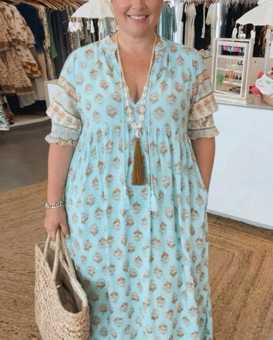 Verity | Vestido bohemio midi