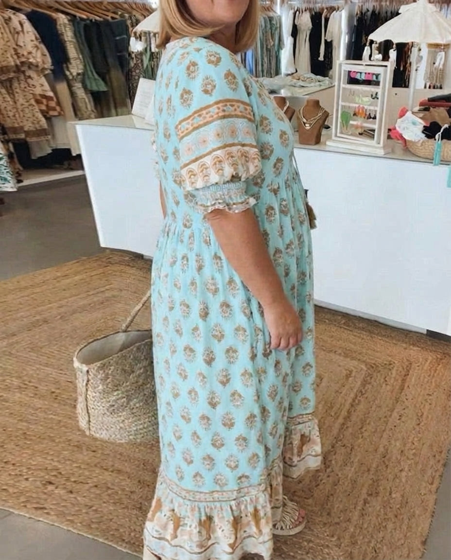 Verity | Vestido bohemio midi
