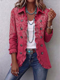 Adoración | Chaqueta de Cachemira Rosa con Volantes